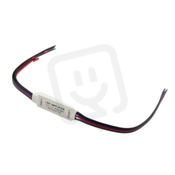 Zesilovač signálu pro RGB LED pásky, 3x 2A, 12V FK TECHNICS 4737779-05