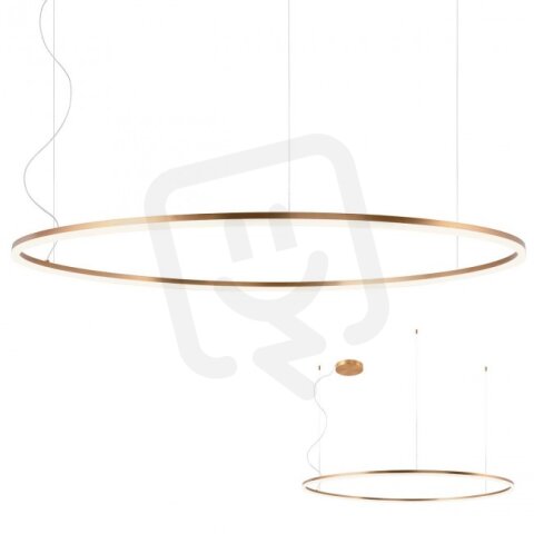 Závěsné svítidlo ORBIT SU LED 105W 4000K D1500 BRASS-DALI REDO 01-1921-DALI