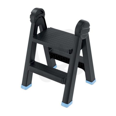 Schůdky černé TITAN LADDER 470x435x630 mm XTLINE P90010