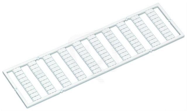 Popisovací karta WMB s potiskem 125/126 (50×) neflexibilní bílá WAGO 793-437