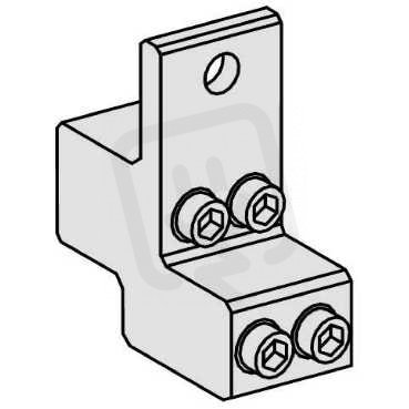 Schneider 28949 INS100-INS160 rozv.konekt.pro 4 pev.kab.do25,4 oheb.kab do16