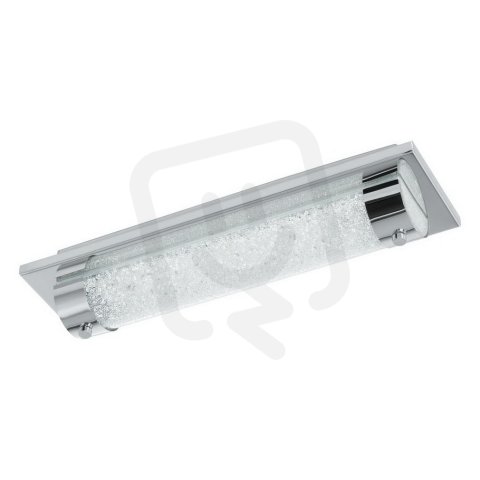 Nástěnné/stropní svítidlo TOLORICO LED L-350 chrom/křišťál 8W IP44 EGLO 97054