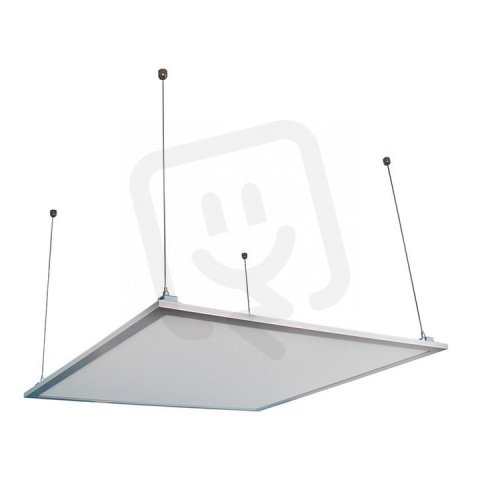 Závěsné LED svítidlo Office 40W, 4000K, 595*595 mm, stříbrná barva