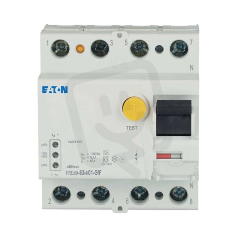 FRCdM-63/4/01-G/F Digitální proudový chránič FRC typ G/F 4-pólový 0,1A 63A 3kA