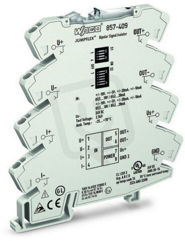 857-409 Zesilovač s izolací UI(BIP) UI(B