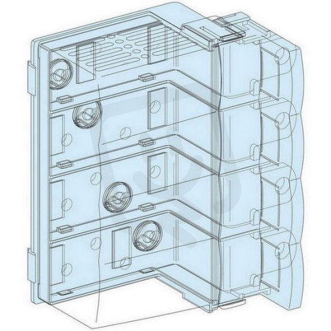 Napájecí blok pro horizontální NS250 SCHNEIDER LVS04060