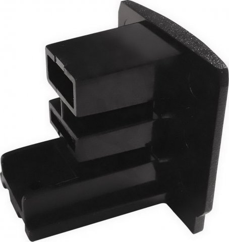 Koncová záslepka lišt TRACK END CAP 4W BLACK GREENLUX GXTR048