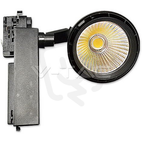 33W LED track Light Black Body Natural W