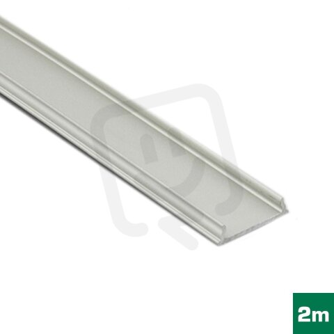 AL profil FKU88 C16/MU19 pro LED bez plexi OHEBNÝ 2m elox FK TECHNICS 4739346