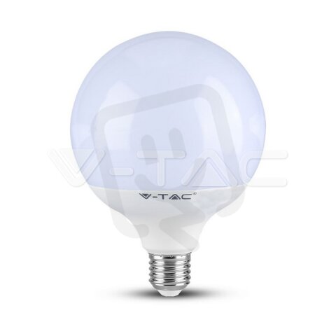 LED žárovka V-TAC 22W E27 G120 Plastic 3000K 120LM/W, VT-242