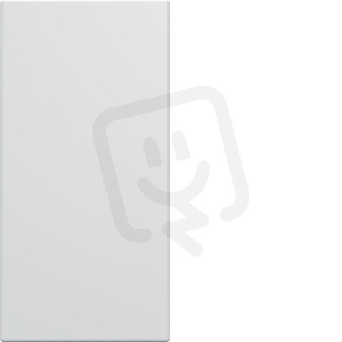 Záslepka gallery, 22,5x45 mm, bílá BERKER WXF688B