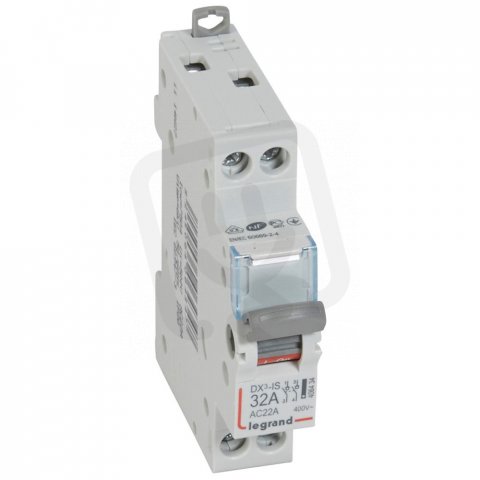 DX3 VYPÍNAČ 2P 32A 400V 1DIN LEGRAND 406434