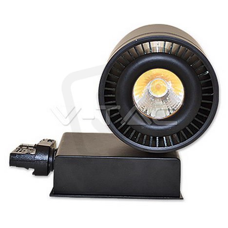 33W LED COB CRI>95 Track Light Black Bod