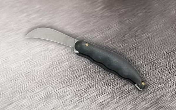 wpr10476 kabelářský nůž KUTINO 1 nerezový, sklopný WAPRO 52-KUT-1