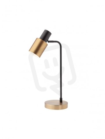 Stolní lampa AURUM VE 1x15W E27 BLACK/ANTIQUE BRASS REDO 01-3081