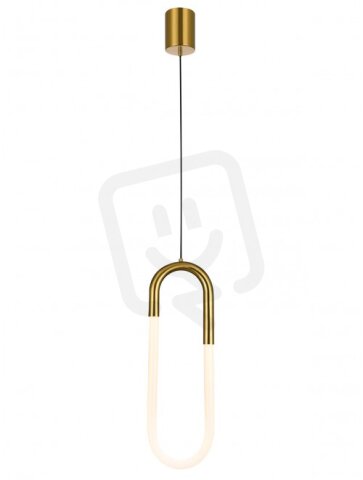 Závěsné svítidlo LATIUM SU LED 9W 3000K BRASS REDO 01-3183