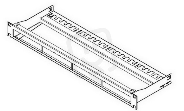 Patchpanel Corning pro 24 modulů, neosaz