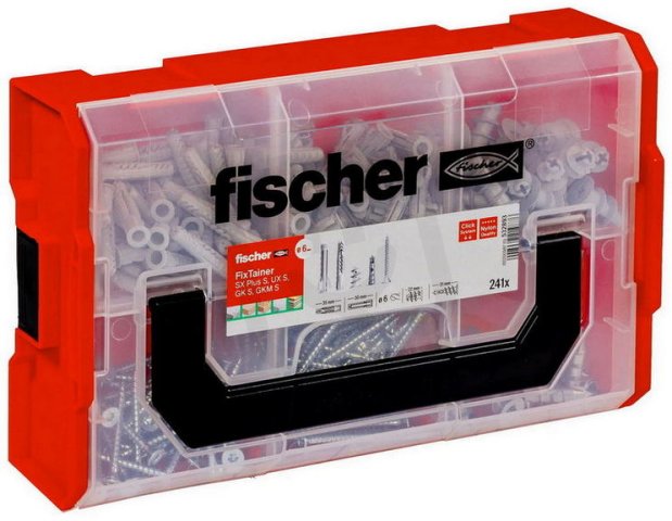 Stohovatelný box FIXtainer UX, SX, GK, GKM s vruty FISCHER 532893