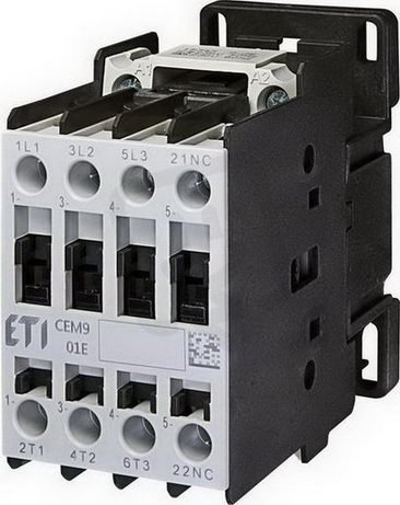 Motorový stykač CEM9.01-400V-50/60Hz, 3p, 3xNO+1xNC,25A/9A ETI 004642114