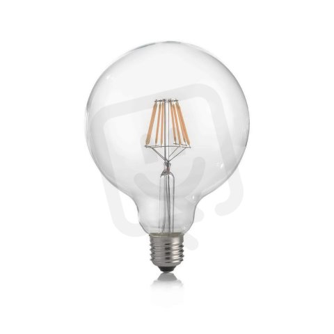 LAMPADINA CLASSIC E27 8W GLOBO D125 TRAS