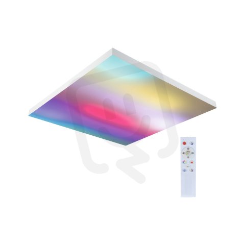LED Panel Velora Rainbow dynamicRGBW hranaté 595x595mm RGBW bílá PAULMANN 79906