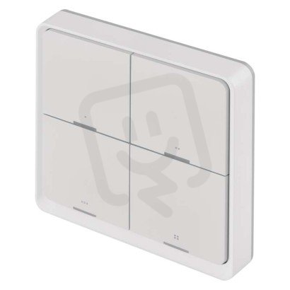 GoSmart Přenosný ovladač scén IP-2004ZW, ZigBee 3.0, 4-tlačítkový EMOS H5013