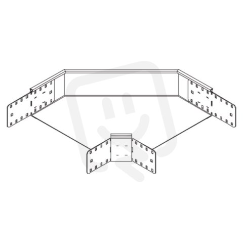 koleno žlabu 90st., vč. 4xKLR 6x12 PUK GROUP RB 85-30S