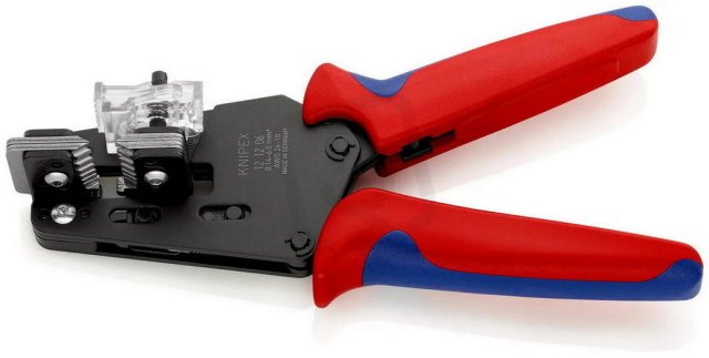 Přesné odizolovací kleště s tvarovými noži 195 mm KNIPEX 12 12 06