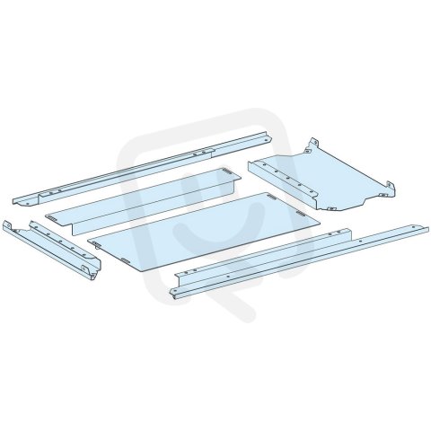 Dvoudílná spodní deska IP30, Š=650+150mm, H=400mm SCHNEIDER LVS08497