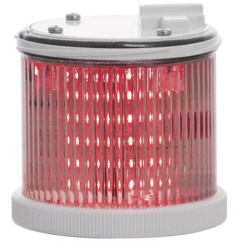 Modul optický TWS LED STEADY 110 V, AC, IP66, červená, světle šedá, allCLEAR