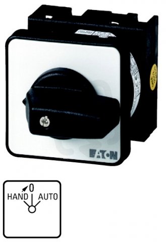 Eaton 3192 Přepínač ručně/automaticky, 2-pól, 20A T0-2-15435/EZ