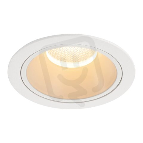 NUMINOS DL XL vnitřní LED zápustné stropní svítidlo bílá/bílá 2700K 20°