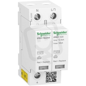 Svodič přepětí T1+T2 Acti9 iPRD1 12.5 1P+N SCHNEIDER A9L16282