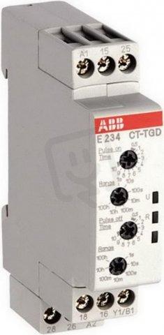 Časové relé CT-TGD.22 Jednofunkční Generátor pulsů 2 c/o ABB 1SVR500160R0100