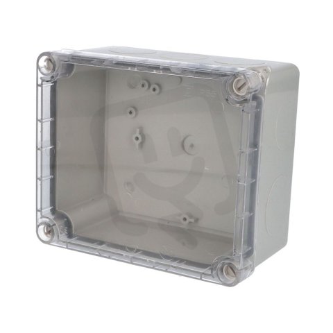 Krabice AcquaBOX 3043 IP55 170x140x90mm průhledné víko hladké boky FAMATEL 3043