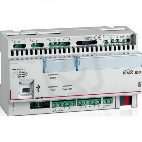 KNX ROOM KONTR.8VST/10VÝST DIN LEGRAND 048418