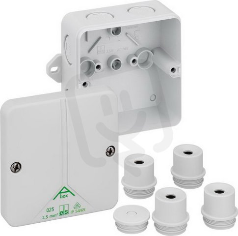 Spojovací krabice Abox m 025 AB-L šedá IP54/IP65 IK07 SPELSBERG 80890701