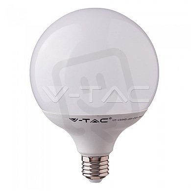 LED žárovka V-TAC 18W E27 Plastic G120 4000K VT-288