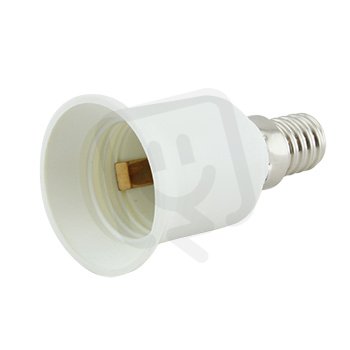 E14/E27 Redukce - objímka pro LED žárovky, E14 na E27 FK TECHNICS 4731509-02