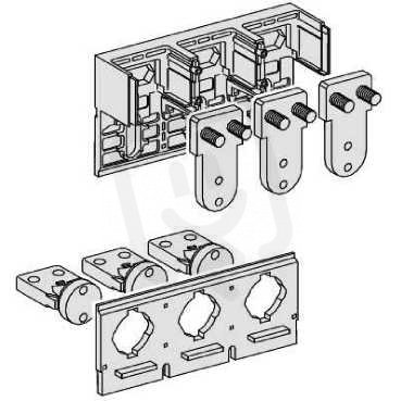 Schneider 33608 Připojovací přední přívody, 630/1000 A 4P horní