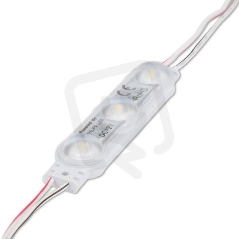 LED modul 3x SMD 2835 1,08 W DC 12 V 90 mA 165 lm 6500 K 170° IP66