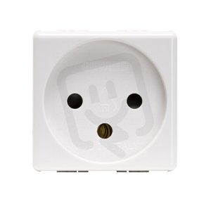 10/16A 2P+E ISRAELI SOCKET OUTLET SY/WT