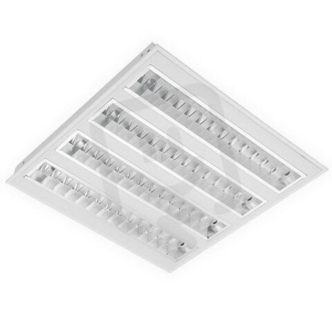 IS 600 čtverec A mřížka AL mat 4x TW LED827-865 SELV 1050mA konektor BT control