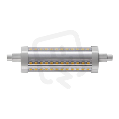 QT DE12 R7S 118mm LED světelný zdroj transparentní 15 W 3000K CRI 90 330°