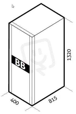 Bateriový box 480V s AKU 3x40ks 9Ah pro