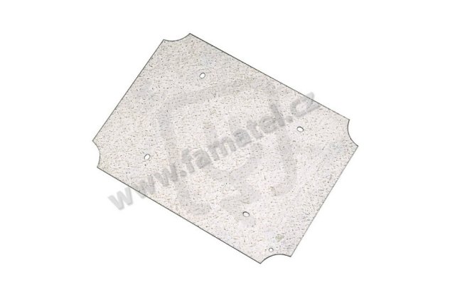 Montážní deska 3053 pozinkovaná 120x140mm FAMATEL