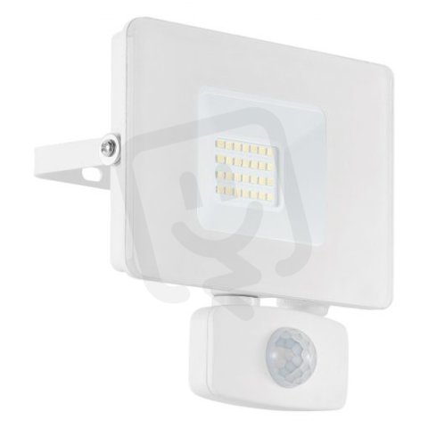 Venkovní reflektor FAEDO 3 LED 20W SENSOR bílá 21W IP44 EGLO 33157