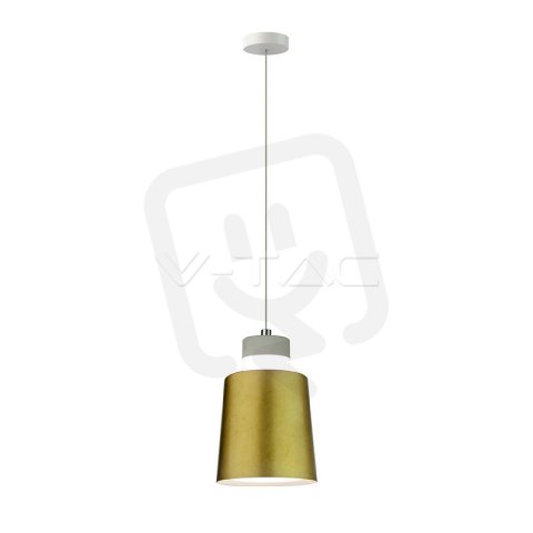 Závěsné LED svítidlo V-TAC 7W (Acrylic) Gold Lamp Shade d120 Warm White  VT-7333