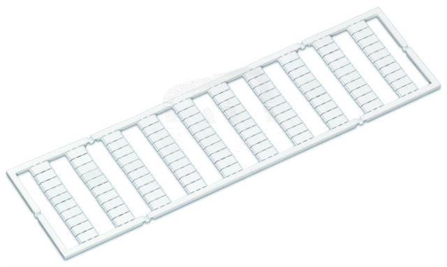 Popisovací karta WMB s potiskem 39/40 (50×) neflexibilní bílá WAGO 793-537