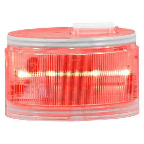 SIRENA Modul optický ELYPS LM 12 V, ACDC, IP66, červená, světle šedá, allCLEAR